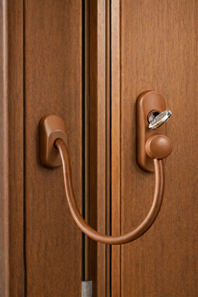 dogalpen DoğalPen Çocuk Kilidi & Hırsız Emniyeti Pencere Kapı Kilidi Anahtarl...