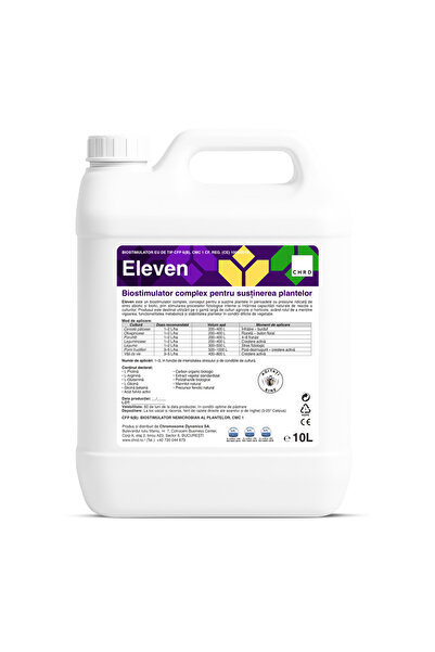 CHRD ELEVEN, комплексен биостимулатор за подпомагане на растенията, 10 л