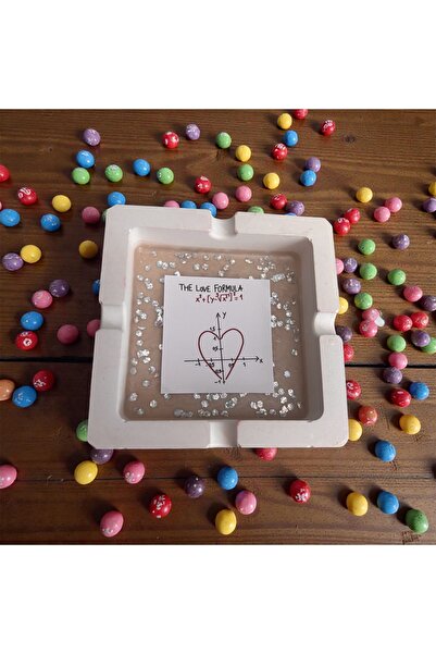 Boketto Opus Love Formula Ashtray - Valentine's Day Decorative Gift - Love Th...