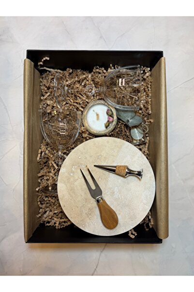 CherryBerry Design Şarap Hediye Kutusu New Edition-Kristal Şarap Kadehleri,Tr...