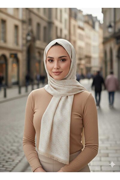 w white stars sports & wear Women-Girls Guees Pattern Double-Sided Shawl