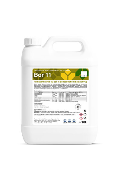 CHRD BOR 11, Îngrășământ lichid cu bor 11%, 10L