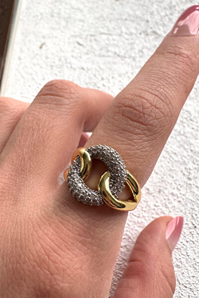 Leo'Stone V.I.P Double Color Serial Chain Love Design Zircon Stone Adjustable...