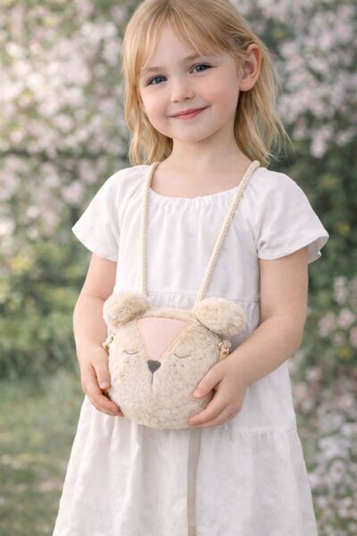 Me&On WEAR Peluş Tavşan Figürlü Çocuk Omuz Çantası – Yumuşak Dokulu, Sevimli ...