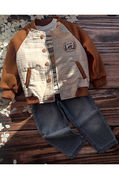 Bebüş BEBÜŞ-16330 HIRKALI ERKEK 3LÜ TAKIM