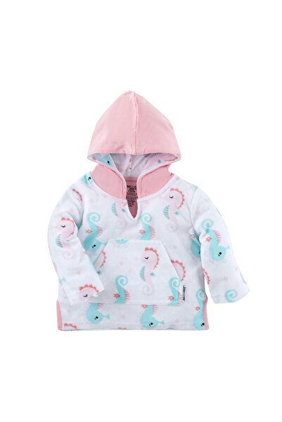 Zoocchini Poncho Baie UPF50 +, Zoocchini, 0-12 Luni, Seahorse