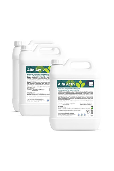 CHRD (20+10L GRATUIT) ALFA ACTIV, Îngrășământ anorganic lichid pentru lucernă...