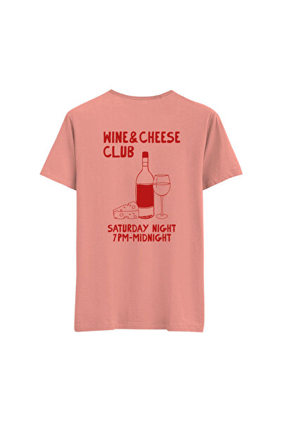 CANDLEMASTORE Wine Cheese Club - Regular T-Shirt