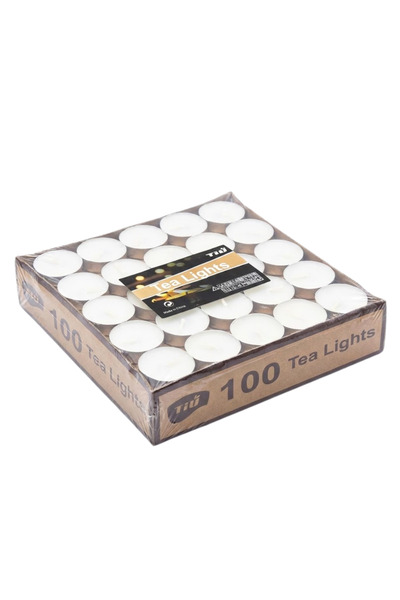 Generic 100 high-quality candles - stay lit for two hours