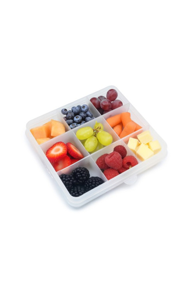 Melii Snack box 9 compartments, melii, oatmilk beige children over 0 months old