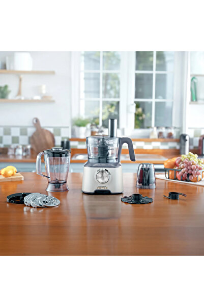 Allians Çift Taraflı 4 Kanatlı Paslanmaz Çelik Bıçak, Profesyonel Mutfak Robotu