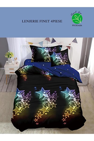 Inovius Lenjerie de Pat Bumbac Finet, 1 persoana - SIPRY60-10