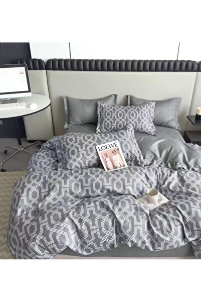 Inovius Double Bed Linen, Fine Cotton, 6 Pieces - SIPRR60-516