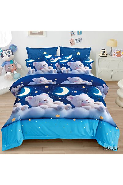 Inovius Λευκά είδη από εκλεκτό βαμβάκι, 1 άτομο, 4 τεμάχια - KX8007