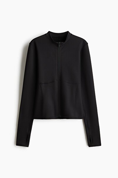 H&M Fermuarlı Sıcak Tutan Spor Ceketi DryMove™