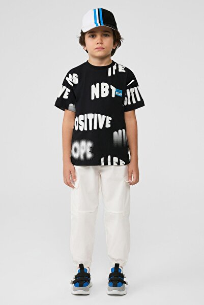 NBT JEANS BG Store Ανδρικό Παιδικό Μαύρο Καπέλο