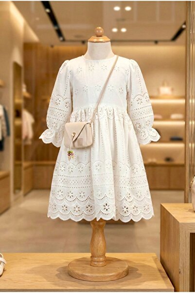 Miaras Girl's Bag & Dress – Casual & Special Occasion Combination