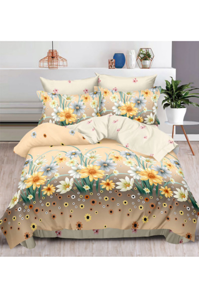 Inovius Finet Bed Linen 6 Pieces With Elastic - SIPRT170