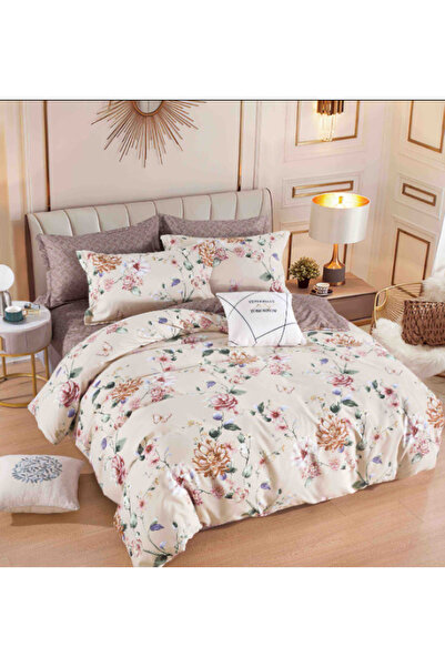 Inovius Lenjerie de Pat cu Elastic, Bumbac Finet 6 Piese - JOJ280