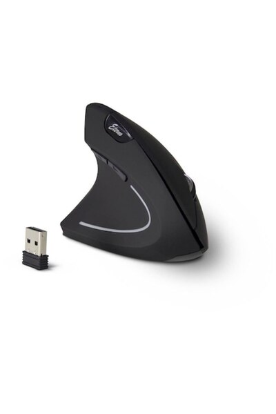 Inter-Tech Mouse vertical wireless Eterno KM-206L pentru stângaci