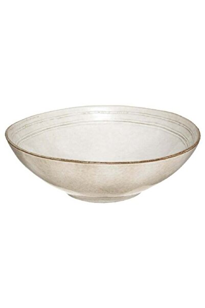 Secret de Gourmet Flower Dishwasher Safe Sandstone Salad Bowl Grey 24 cm