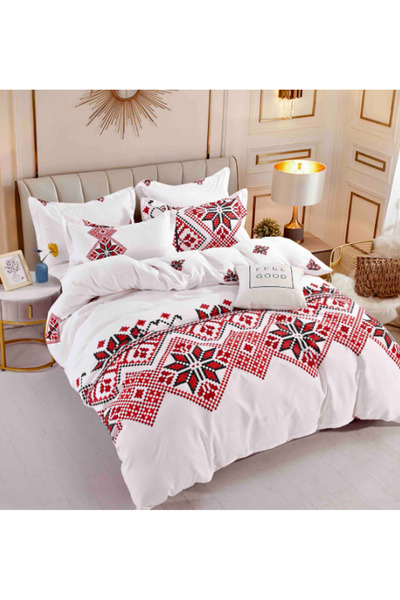 Inovius Fine Cotton Bed Linen Traditional Model, 1 Person, 4 Pieces - JOJ296