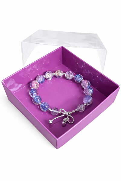 mrc Acrylic Necef Compatible Stone Women's Bracelet Gold Gold Silver Silver D...