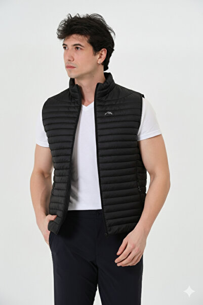 PIQUE Men's vest men's standard mold inflatable vest water repellent