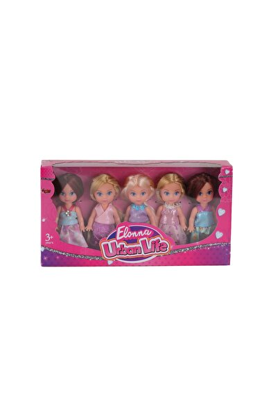 Nilly Toys WG-67005 علبة تحتوي على 3 دمى بحجم 5 بوصات