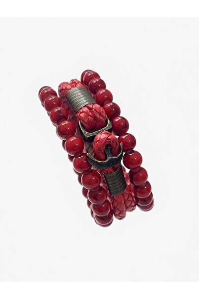 Tisaati Premium Series Luxury Design Anchor Bracelet and Special Series Two-P...