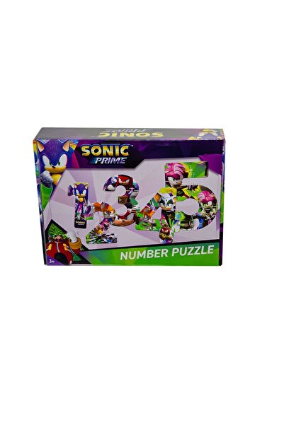 Nilly Toys SO7877 SONIC NUMBER PUZZLE