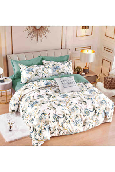 Inovius Bed Linen with Elastic, Fine Cotton 6 Pieces - JOJ281