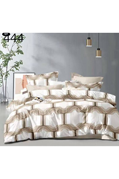 Inovius Lenjerie de Pat Bumbac Finet, 6 Piese, Pat Dublu - GR-444