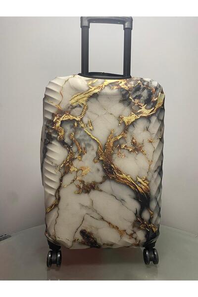 GANUE white marble pattern
