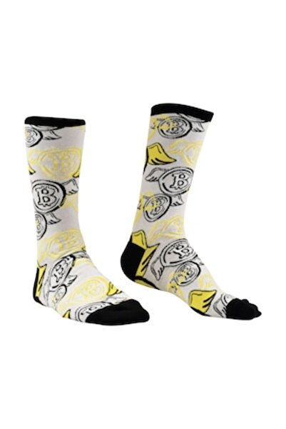 OEM High Colorful Socks - Bitcoin