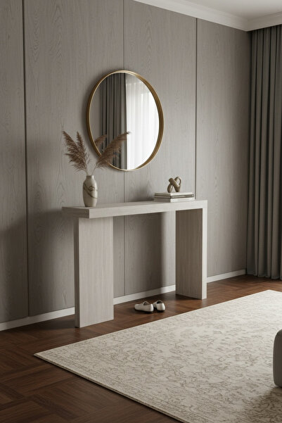 Çakır ahşap mobilya Modern traverten konsol dresuar 125x30