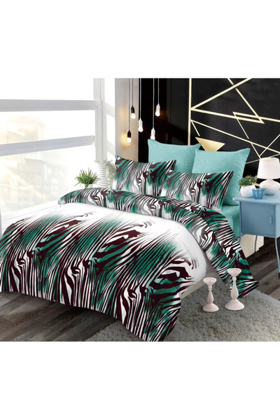 Inovius Fine Cotton Bed Linen, 6 Pieces, Double Bed - CPL225