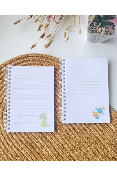 NovaNotlar A6 Size Notepad - Set of 2 - Daily Note - School Notepad - Plannin...