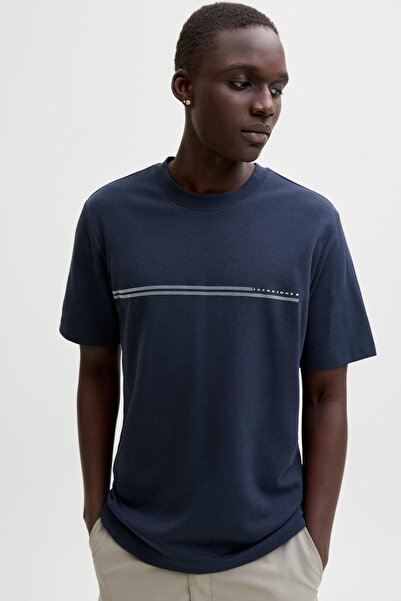 Jack & Jones Jcofusion majica sa brendom na grudima za muškarce T-shirt 12289936