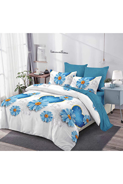 Inovius Lenjerii de Pat Dublu , Bumbac Finet, 6 Piese - DNA240