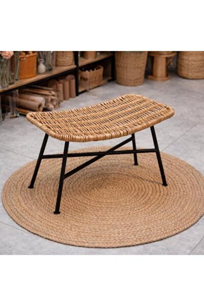 SPR بنش خوص بوهيمي Bohemian Rattan Bench