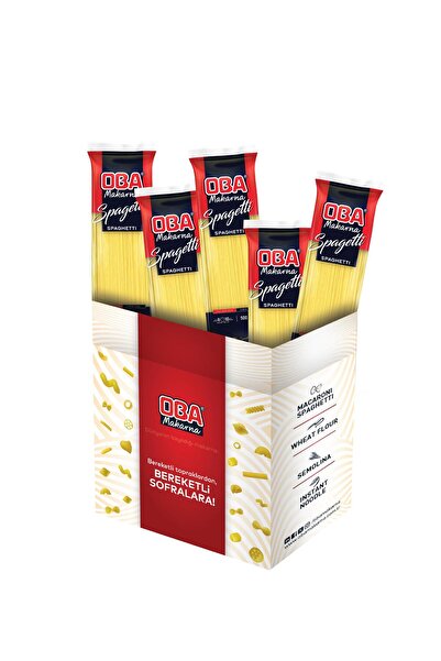 Oba Makarna 5'li Makarna Paketi Spagetti Makarna