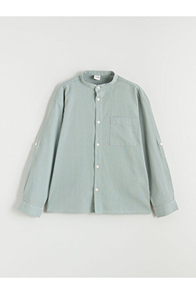 LC Waikiki Rova Collar Linen-Blend Boys' Shirt by Uzg Store for Style Enthusi...