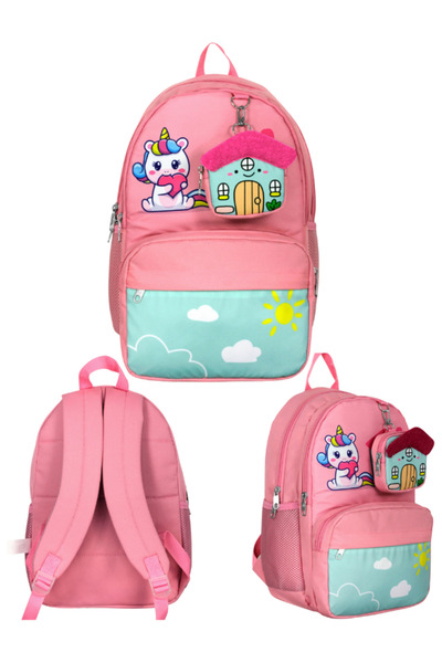 ÜMİT ÇANTA Cennec Unicorn Cute Home Backpack 29 X 39 X 14