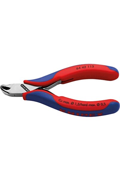Knipex Πένσα κοπής μετώπου για ηλεκτρονικά με μικρή οδόντωση 115 mm