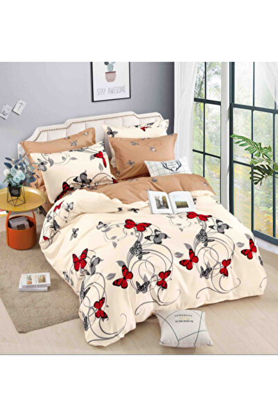 Inovius Lenjerie de Pat cu Elastic, Bumbac Finet 6 Piese - JOJ44