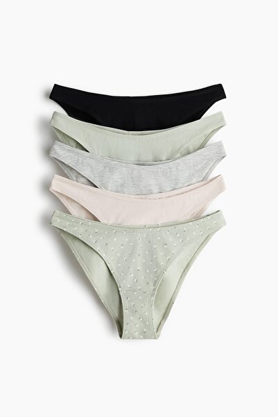 H&M 5'li Pamuklu Külot