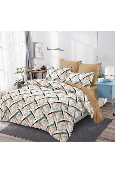 Inovius Lenjerii de Pat Dublu , Bumbac Finet, 6 Piese - DNA247