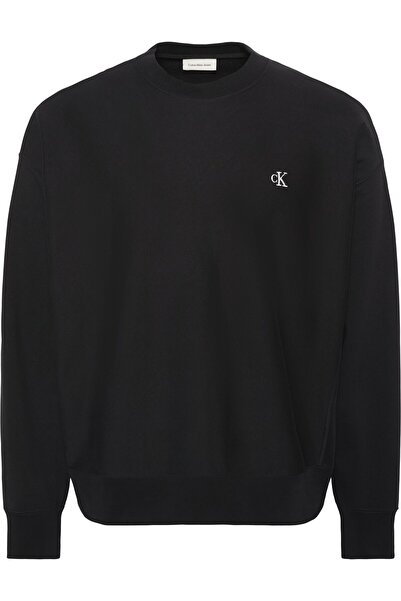 Calvin Klein PREMIUM TERRY MONOGRAM CN SWEATS