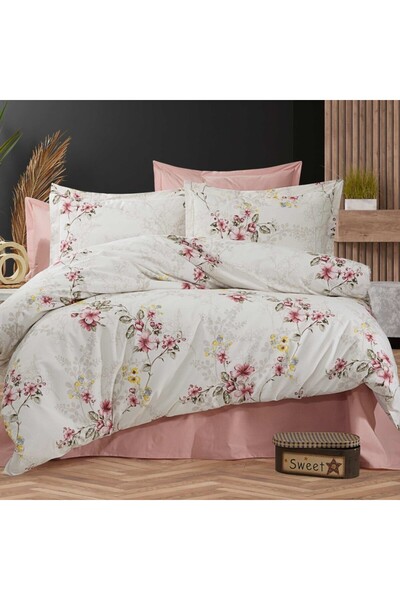Pucioasa Double bed linen set with duvet cover 220x240, sheet 240x270cm, 100%...